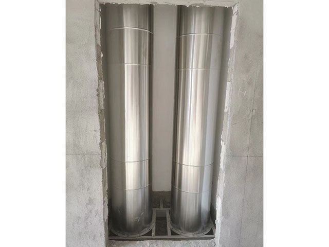 不锈钢双层保温烟管